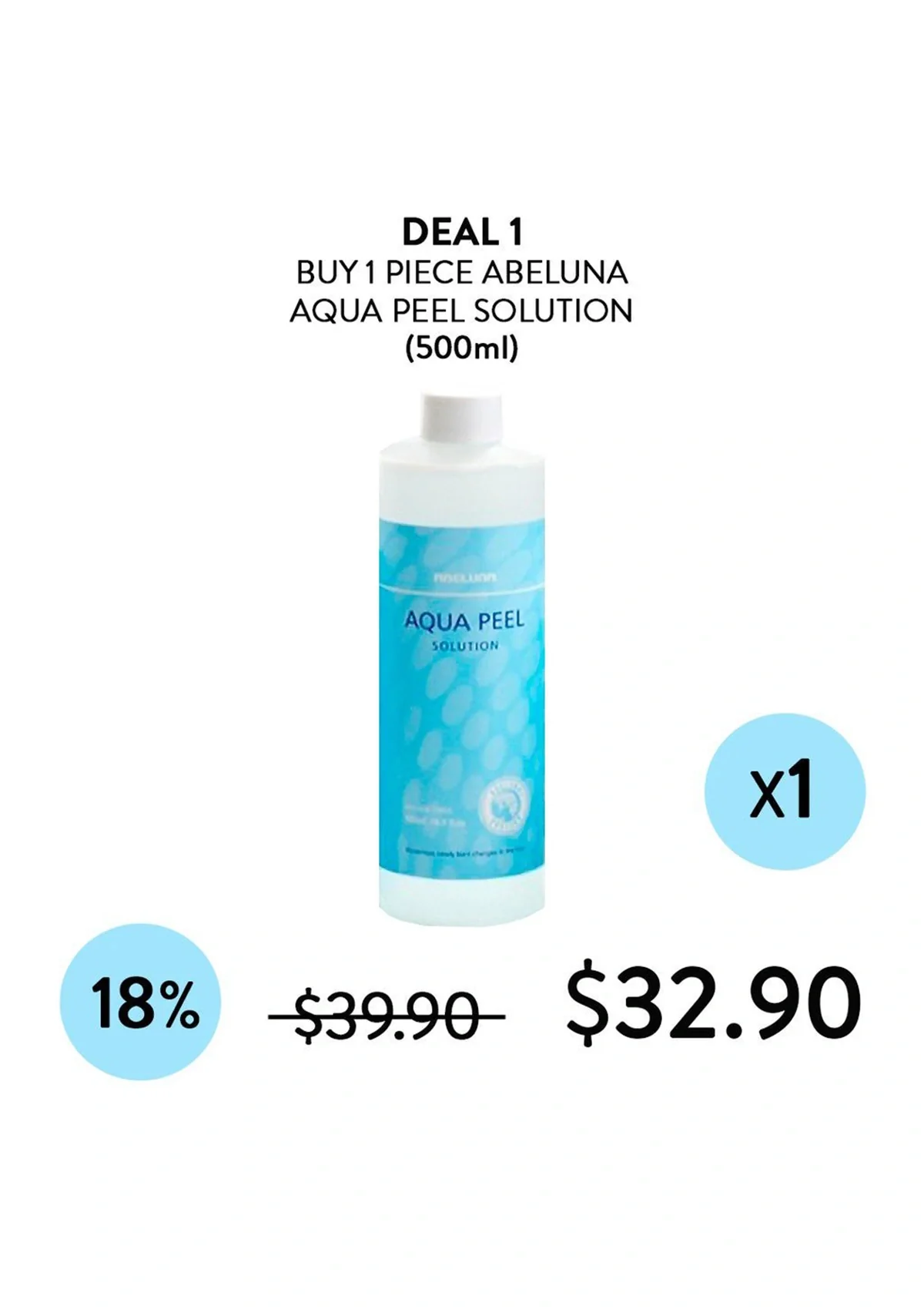 [ABELUNA] Aqua Peeling Solution 500ml - Image 14