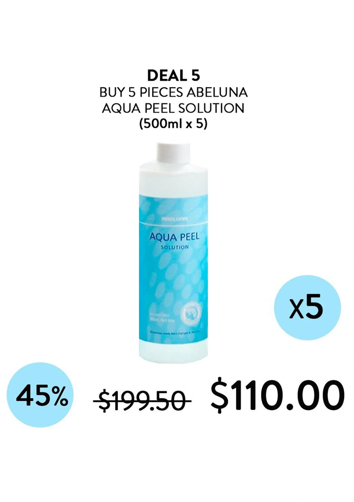 [ABELUNA] Aqua Peeling Solution 500ml - Image 17