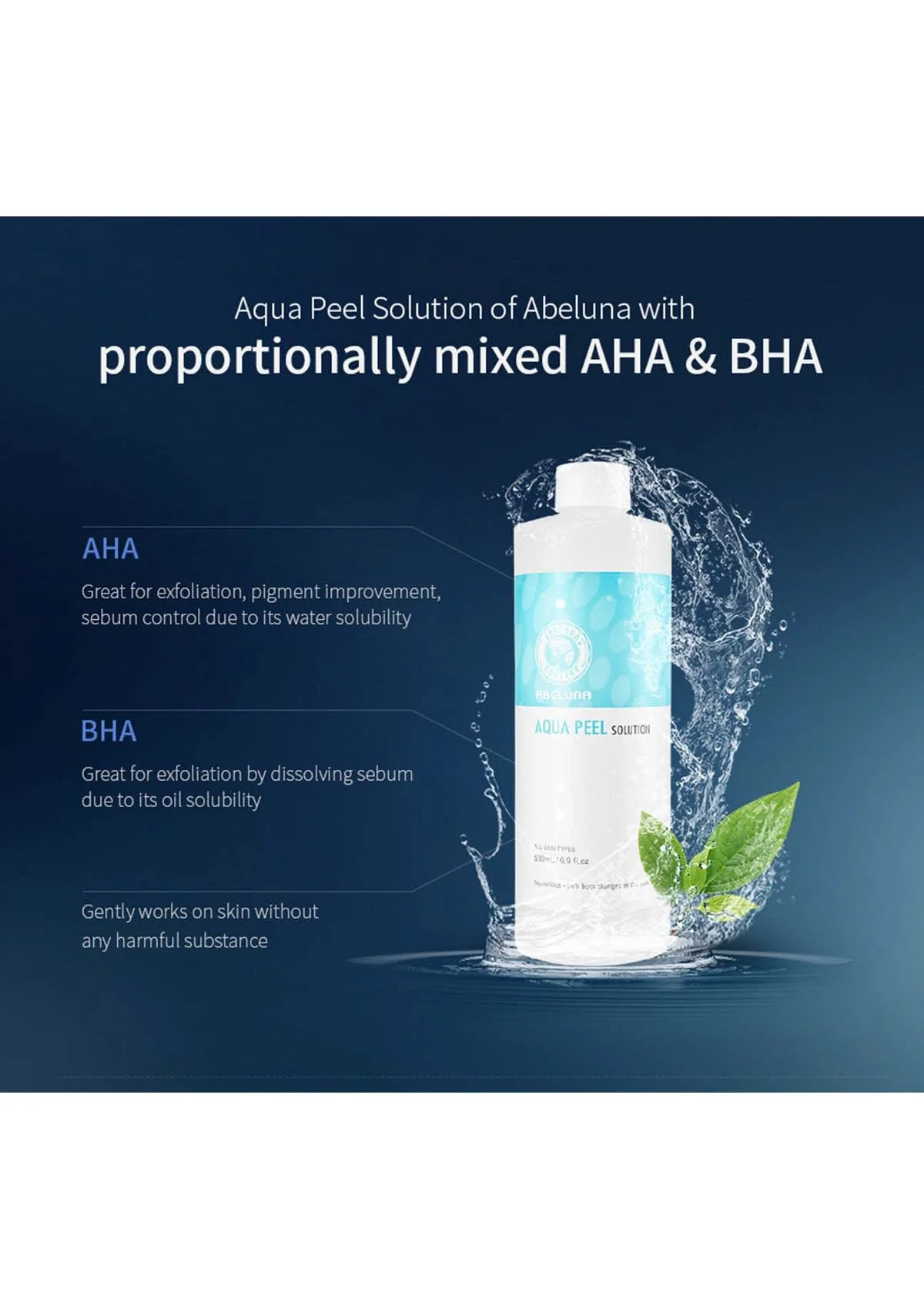 [ABELUNA] Aqua Peeling Solution 500ml - Image 3
