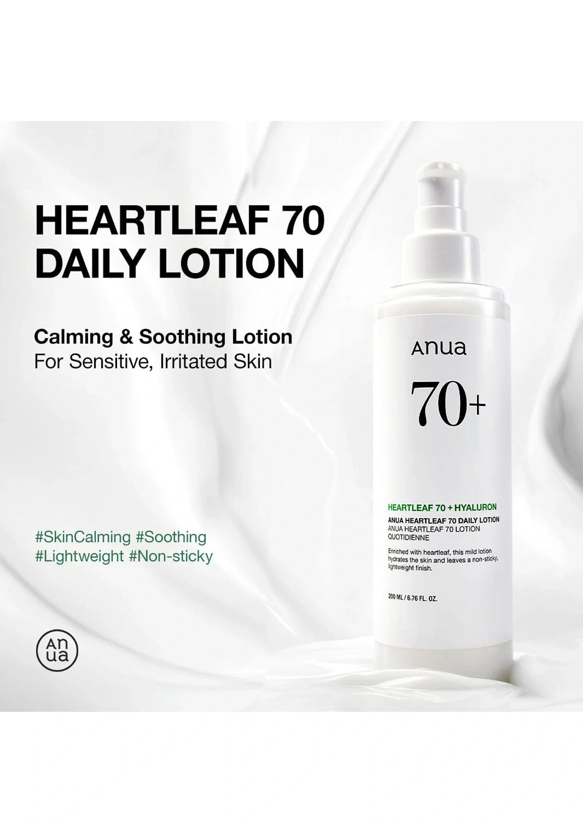[ANUA] Heartleaf Daily Lotion 200ml - Image 3