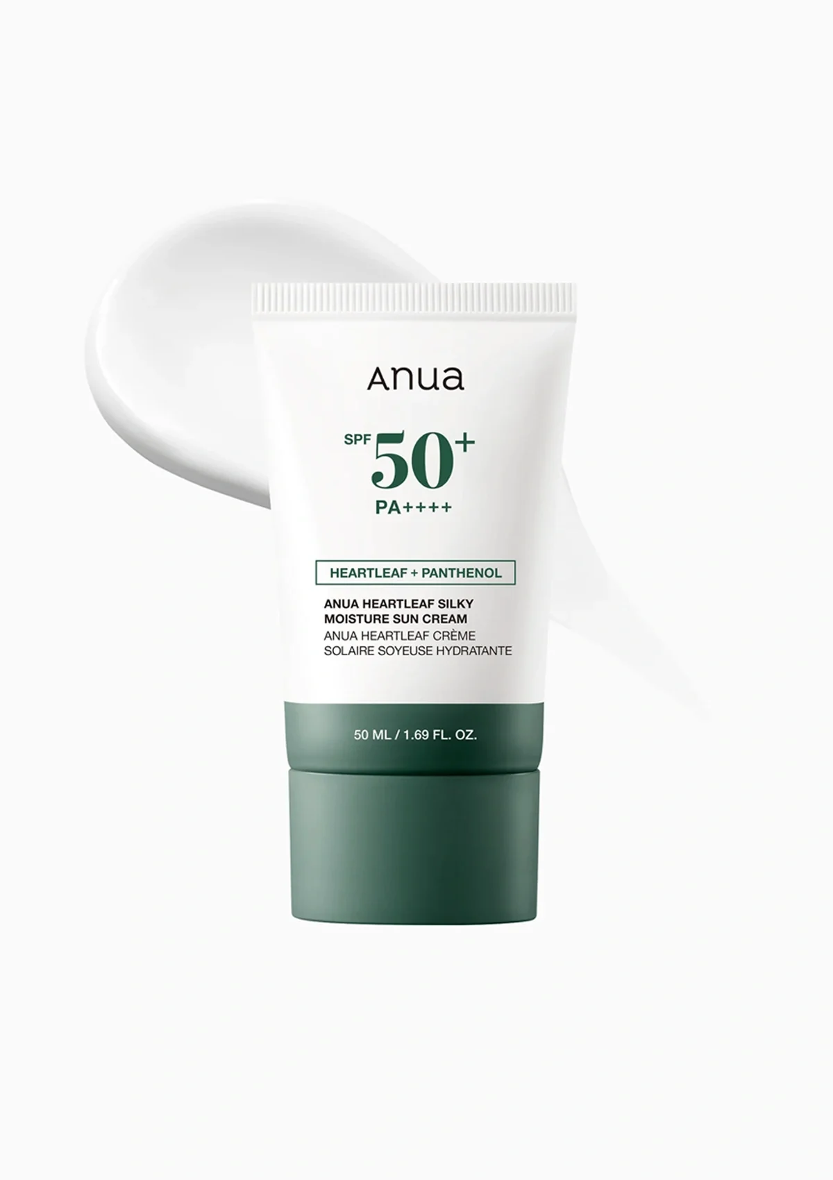 [ANUA] Heartleaf Silky Moisture Sun Cream SPF 50+ PA++++ 50ml - Image 11