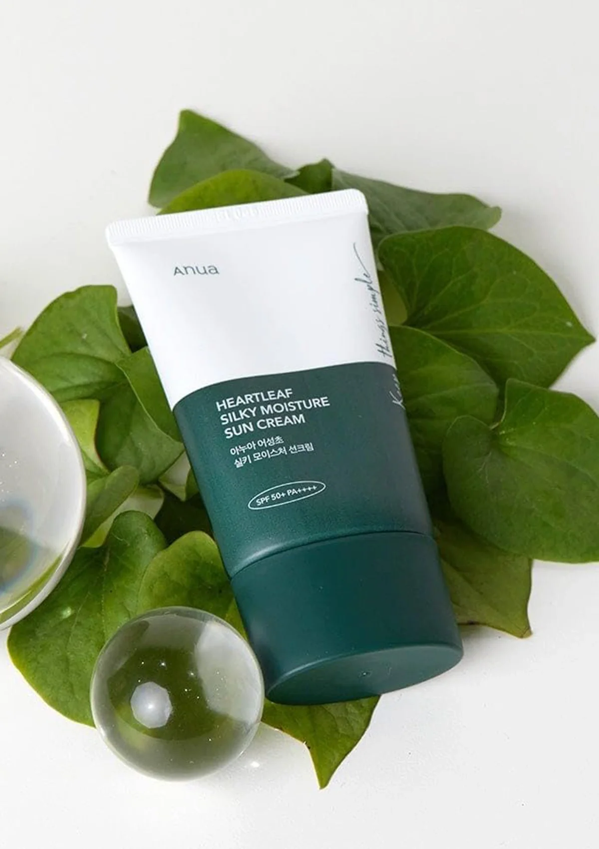 [ANUA] Heartleaf Silky Moisture Sun Cream SPF 50+ PA++++ 50ml - Image 12