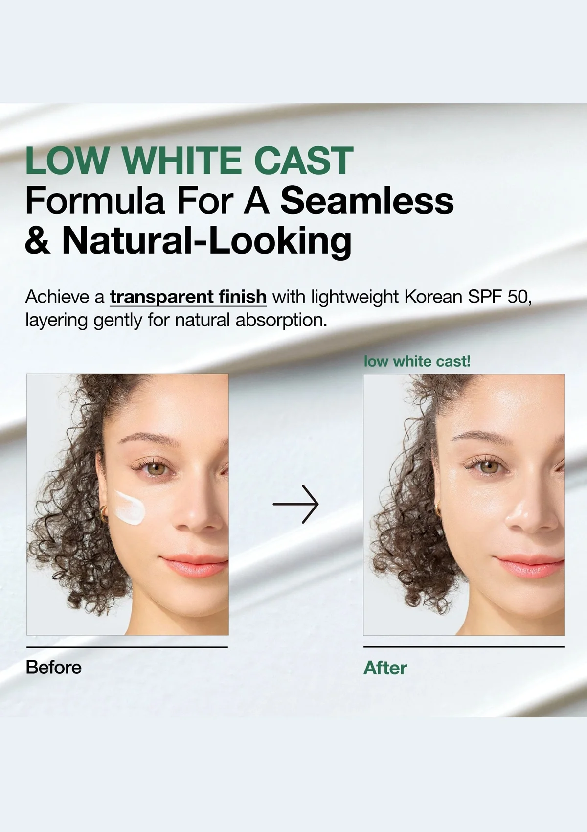 [ANUA] Heartleaf Silky Moisture Sun Cream SPF 50+ PA++++ 50ml - Image 7