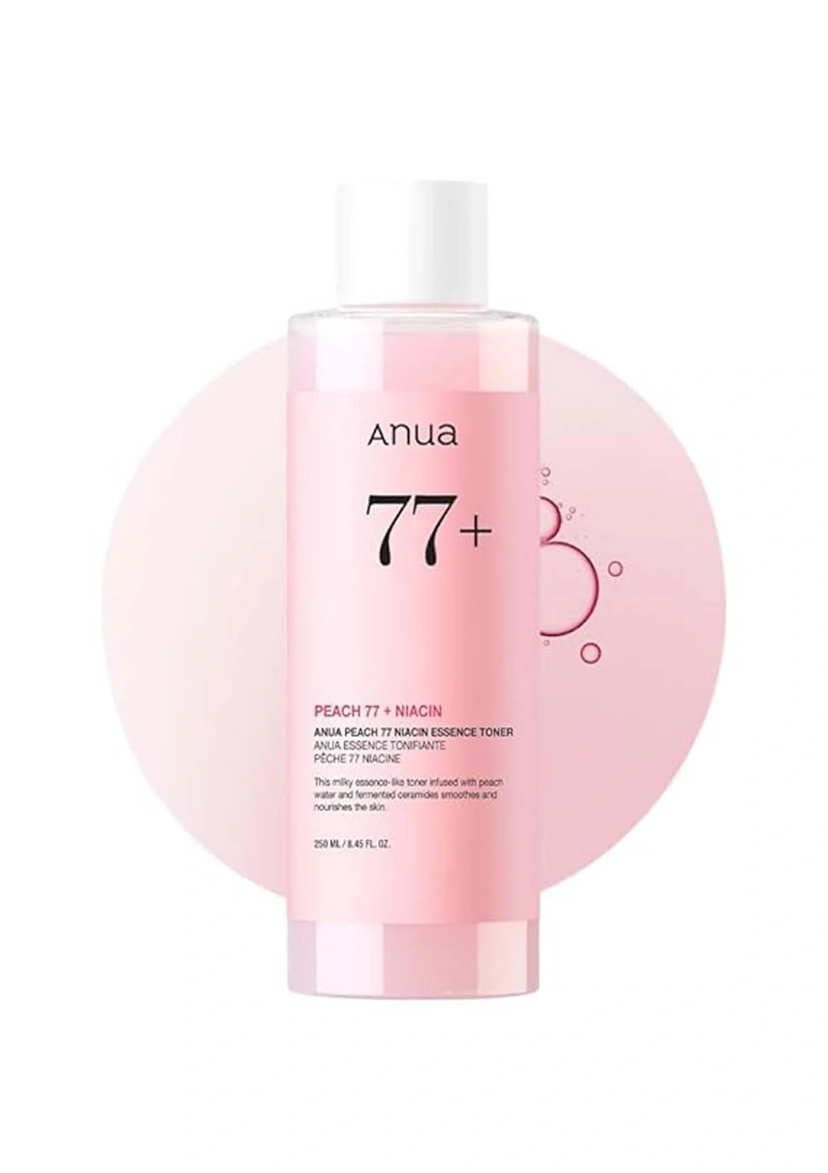 [ANUA] Peach 77% Niacin Essence Toner 250ml - Image 14
