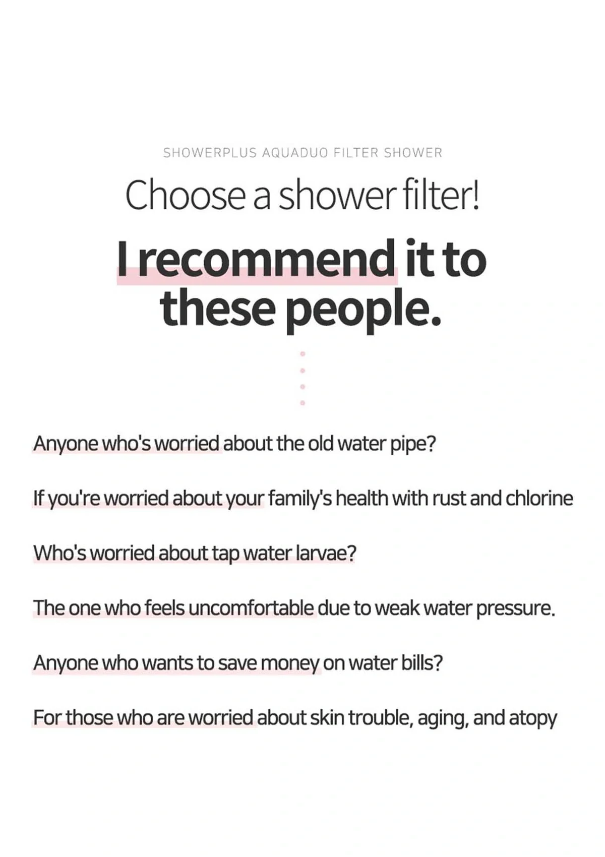 [AQUADUO] SF580 Showerhead & Full Filter Refill Range - Image 13