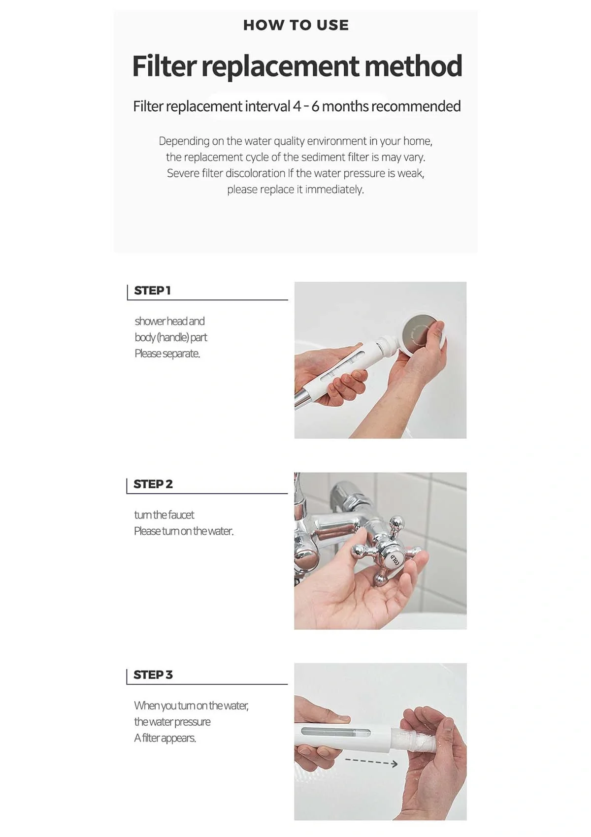 [AQUADUO] SF580 Showerhead & Full Filter Refill Range - Image 15