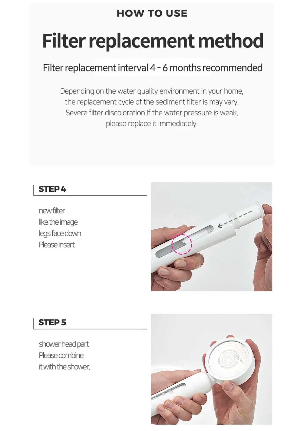 [AQUADUO] SF580 Showerhead & Full Filter Refill Range - Image 18