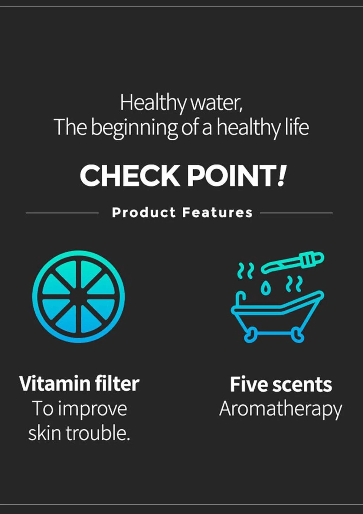 [AQUADUO] Showerhead Vitamin Filter (2-Pack) - Image 3