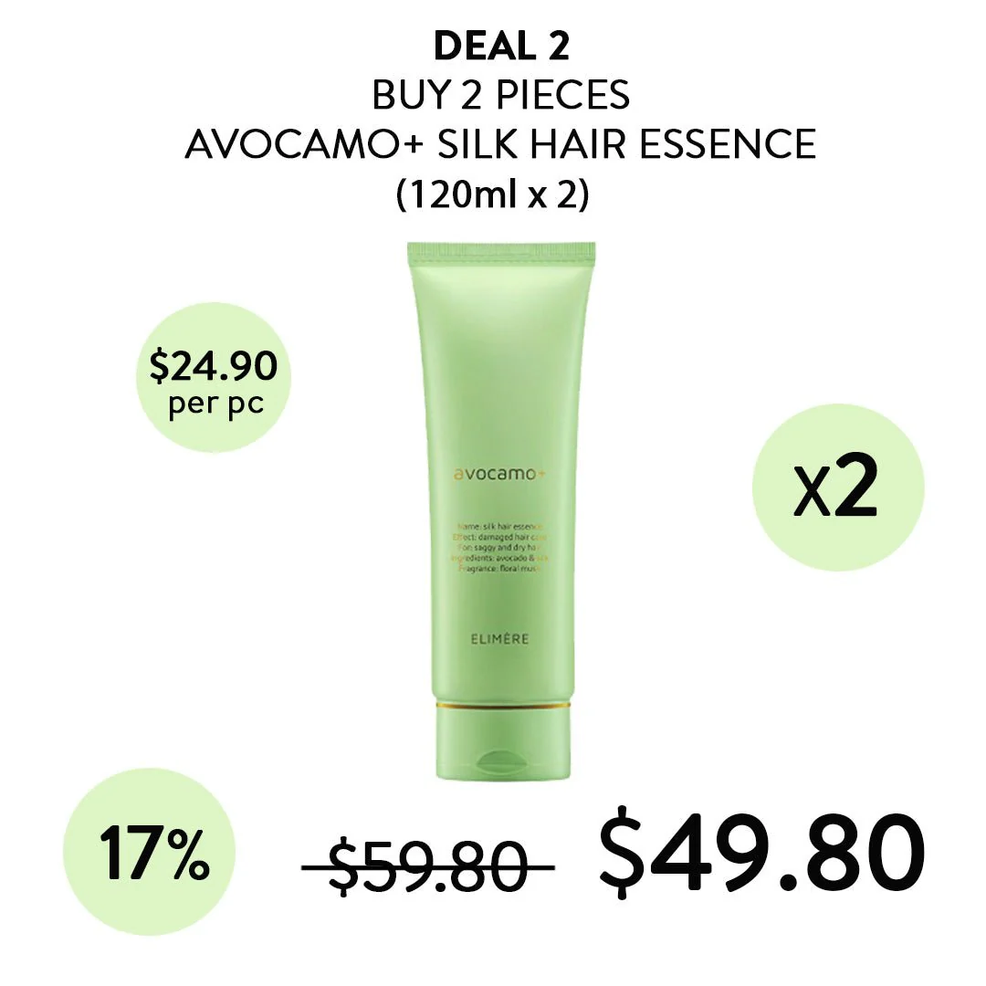 [ELIMÉRE] Avocamo+ Silk Hair Essence 120ml - Image 5
