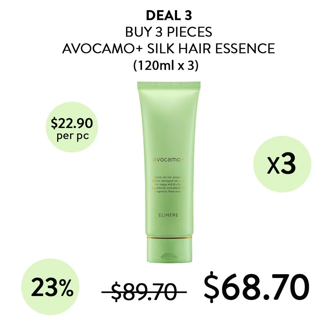[ELIMÉRE] Avocamo+ Silk Hair Essence 120ml - Image 6