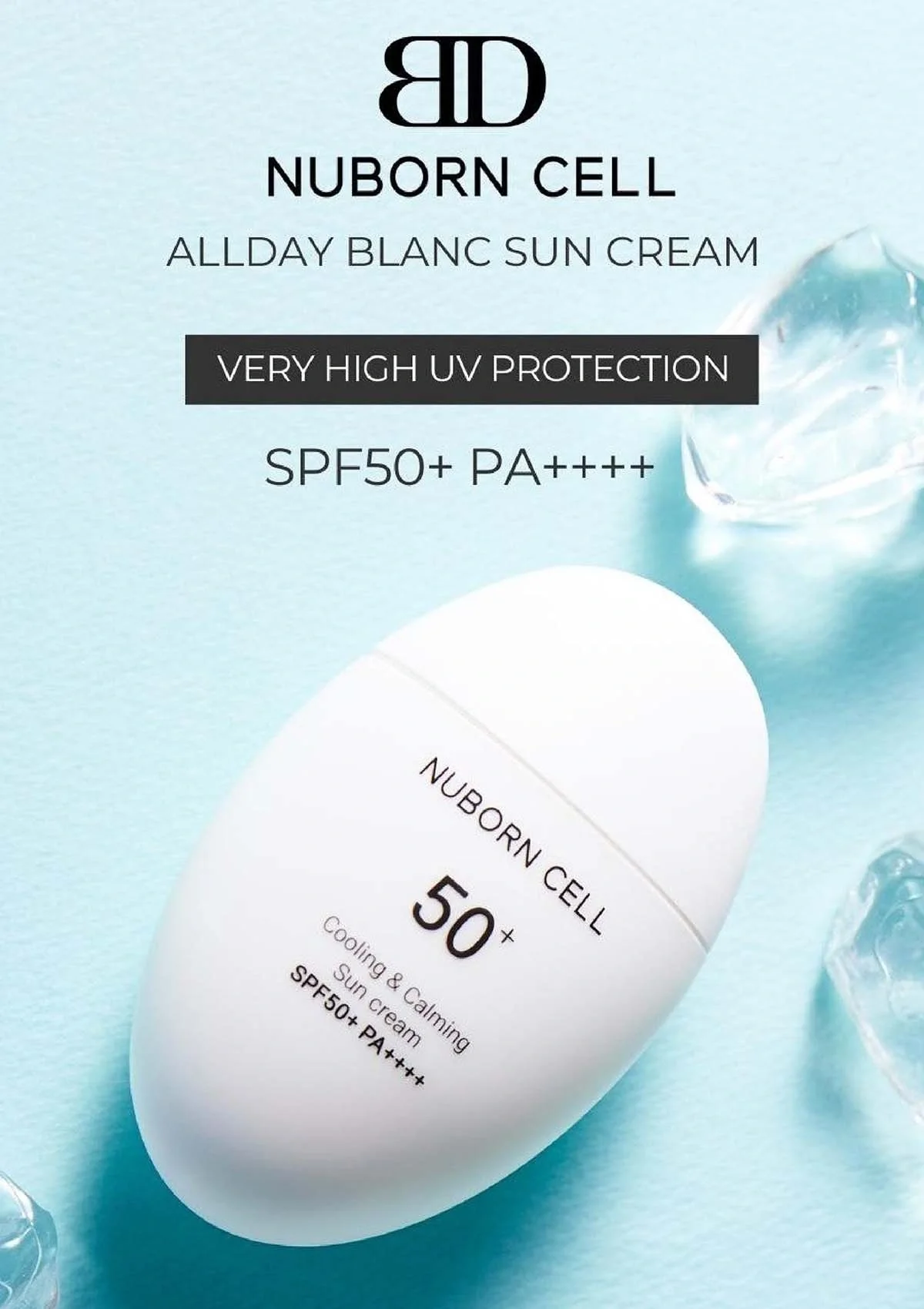 [BLANC DUBU] Nuborn Cell Calming & BB Sun Cream  SPF 50+ PA++++ 40ml - Image 15