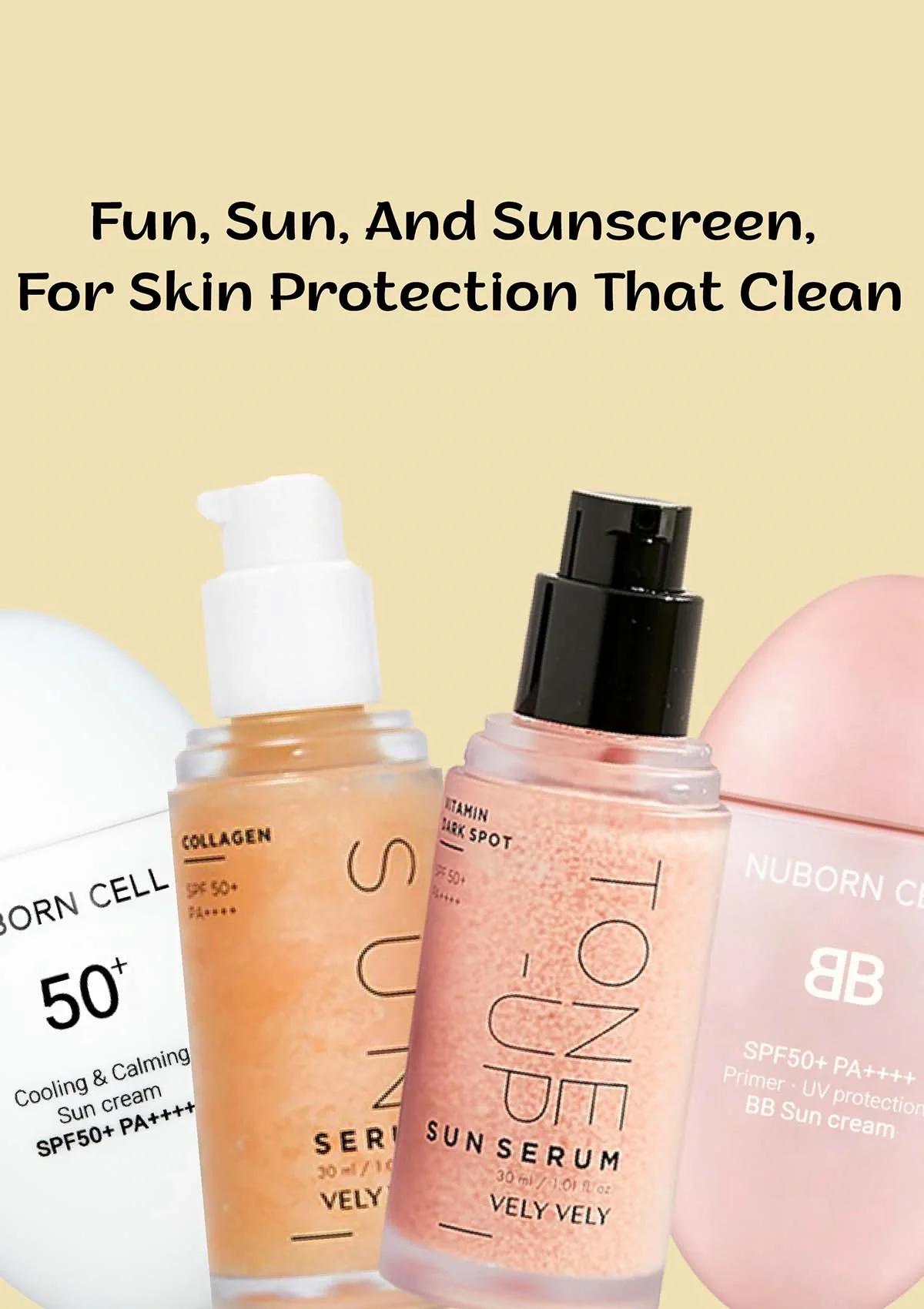 [BLANC DUBU] Nuborn Cell Calming & BB Sun Cream  SPF 50+ PA++++ 40ml - Image 29