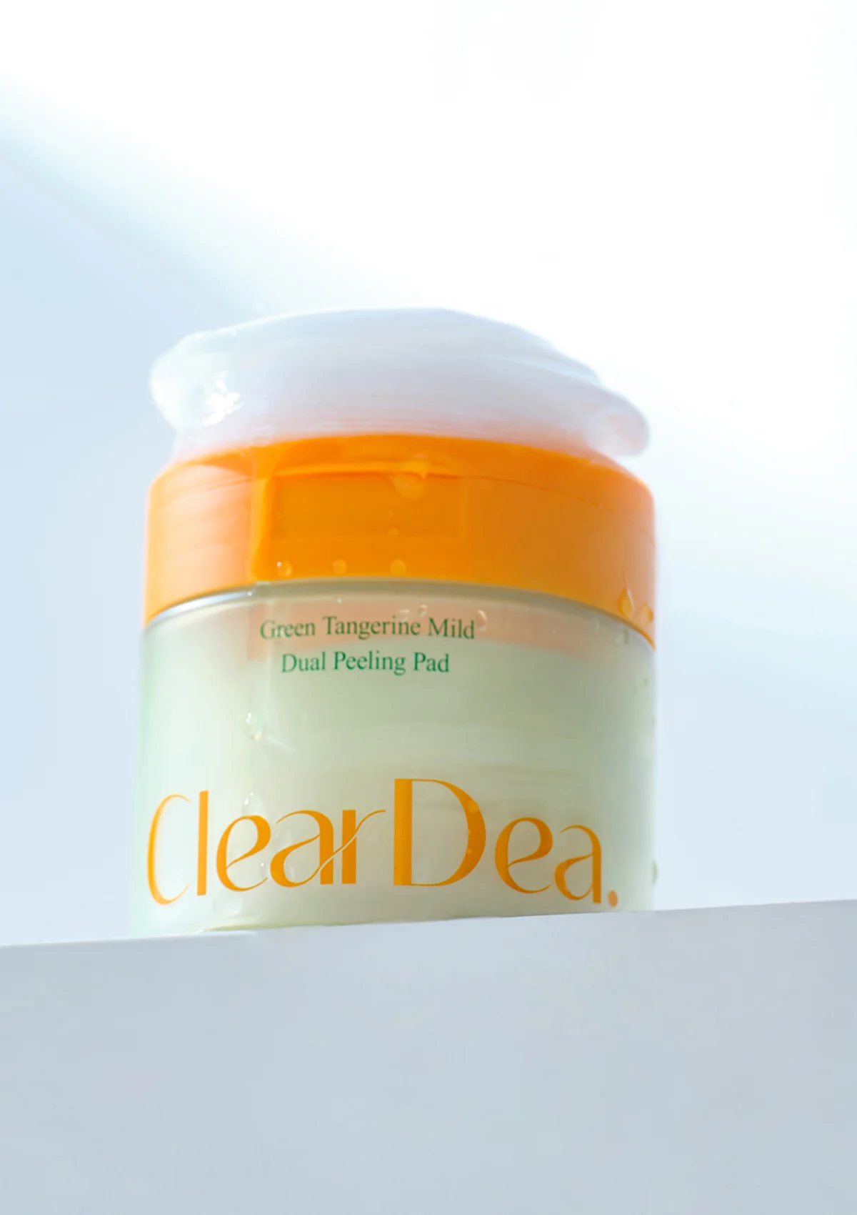 [CLEARDEA] Green Tangerine Mild Dual Peeling Pad 140ml (50 Pads) - Image 4
