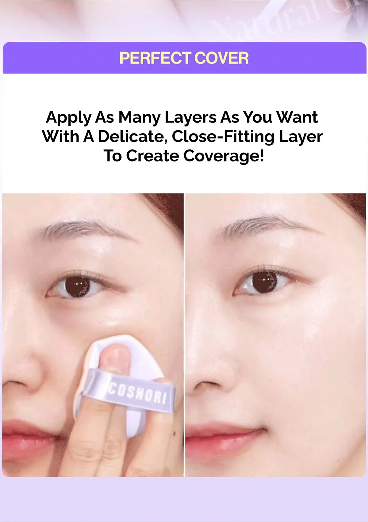 [COSNORI] Panthenol Barrier Cushion SPF 50+ PA++++ 12g - Image 6