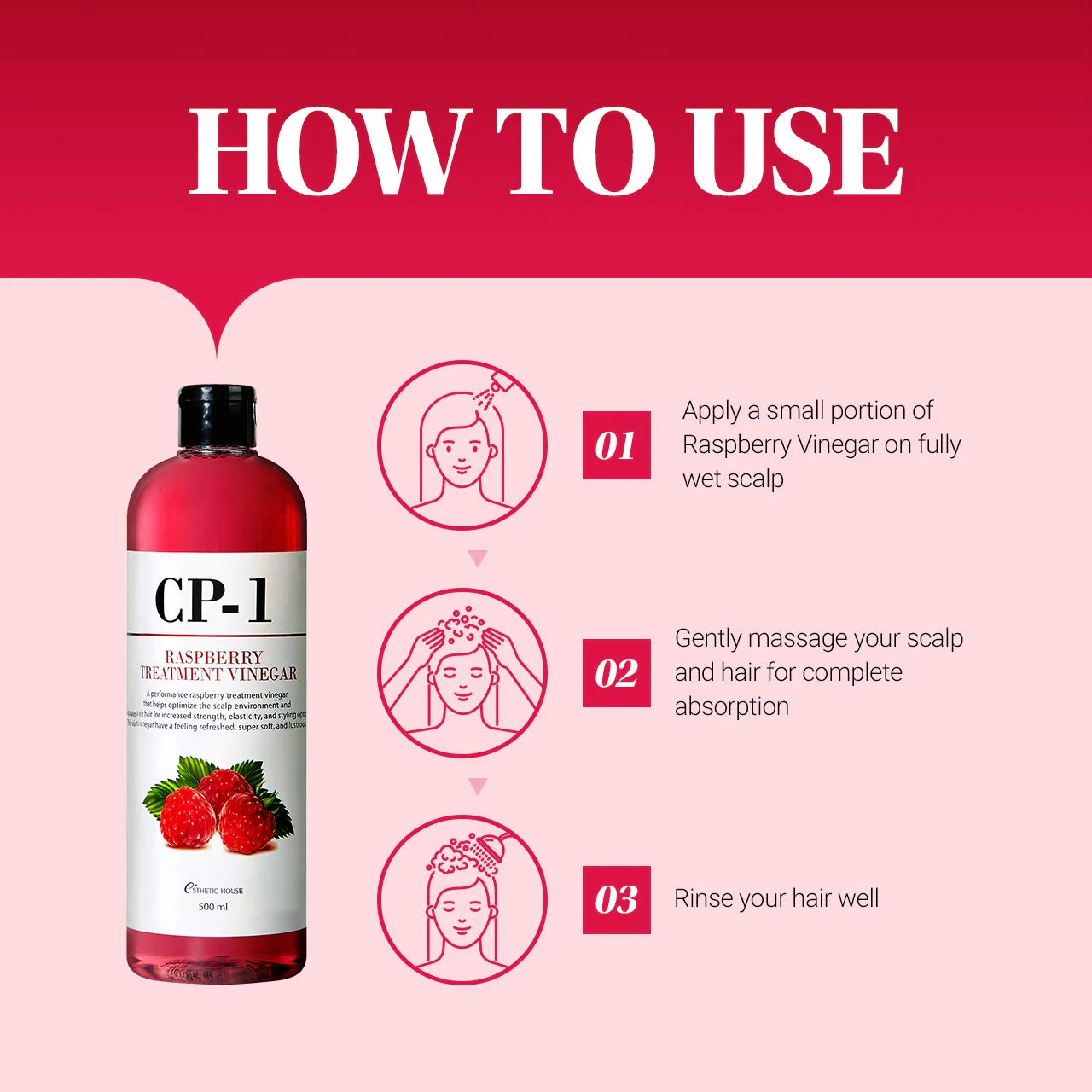 [CP-1] Raspberry Hair Vinegar / Scalp Scaler - Image 11