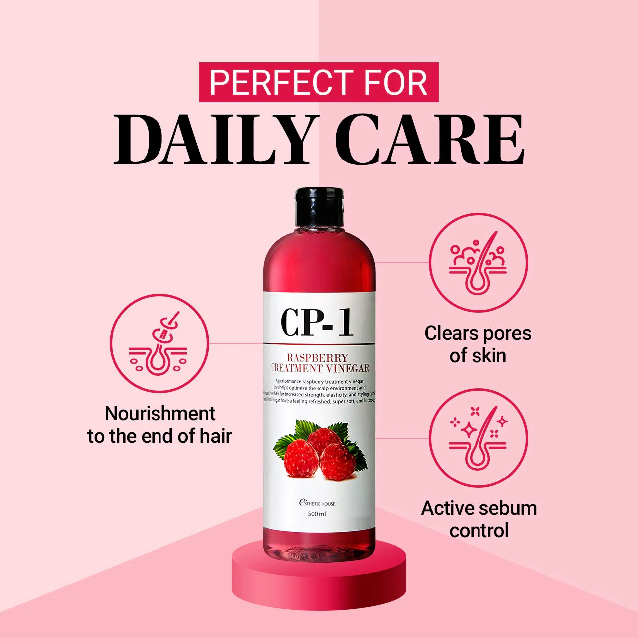 [CP-1] Raspberry Hair Vinegar / Scalp Scaler - Image 9