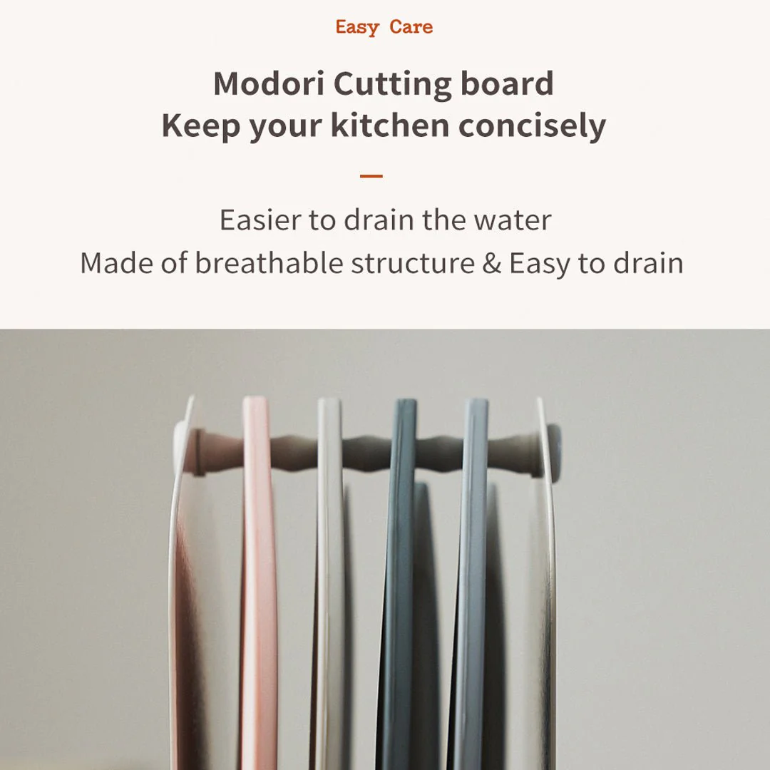 [MODORI] Cutting Board Set Ivory | Black Edition (1 Set = 4 Boards) - Image 12