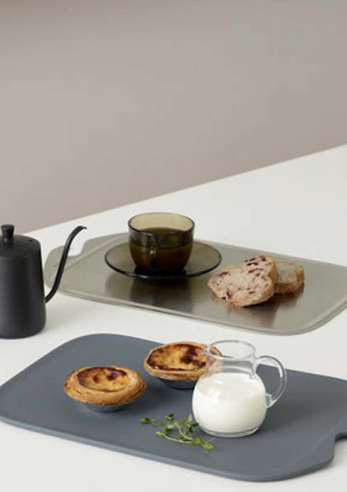 [MODORI] Cutting Board Set Ivory | Black Edition (1 Set = 4 Boards) - Image 4