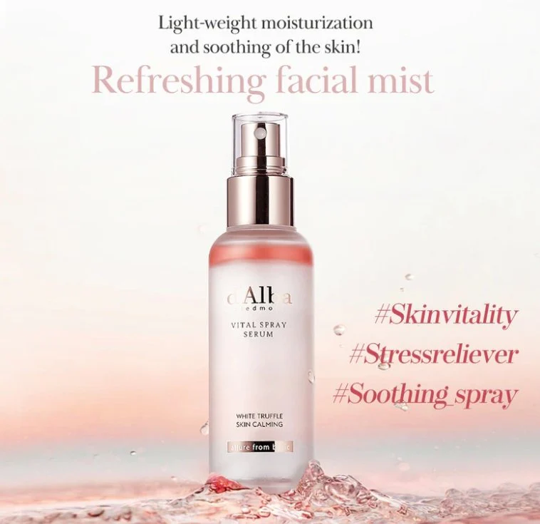 [D'ALBA] Piedmont White Truffle Vital Spray Serum 100ml - Image 5