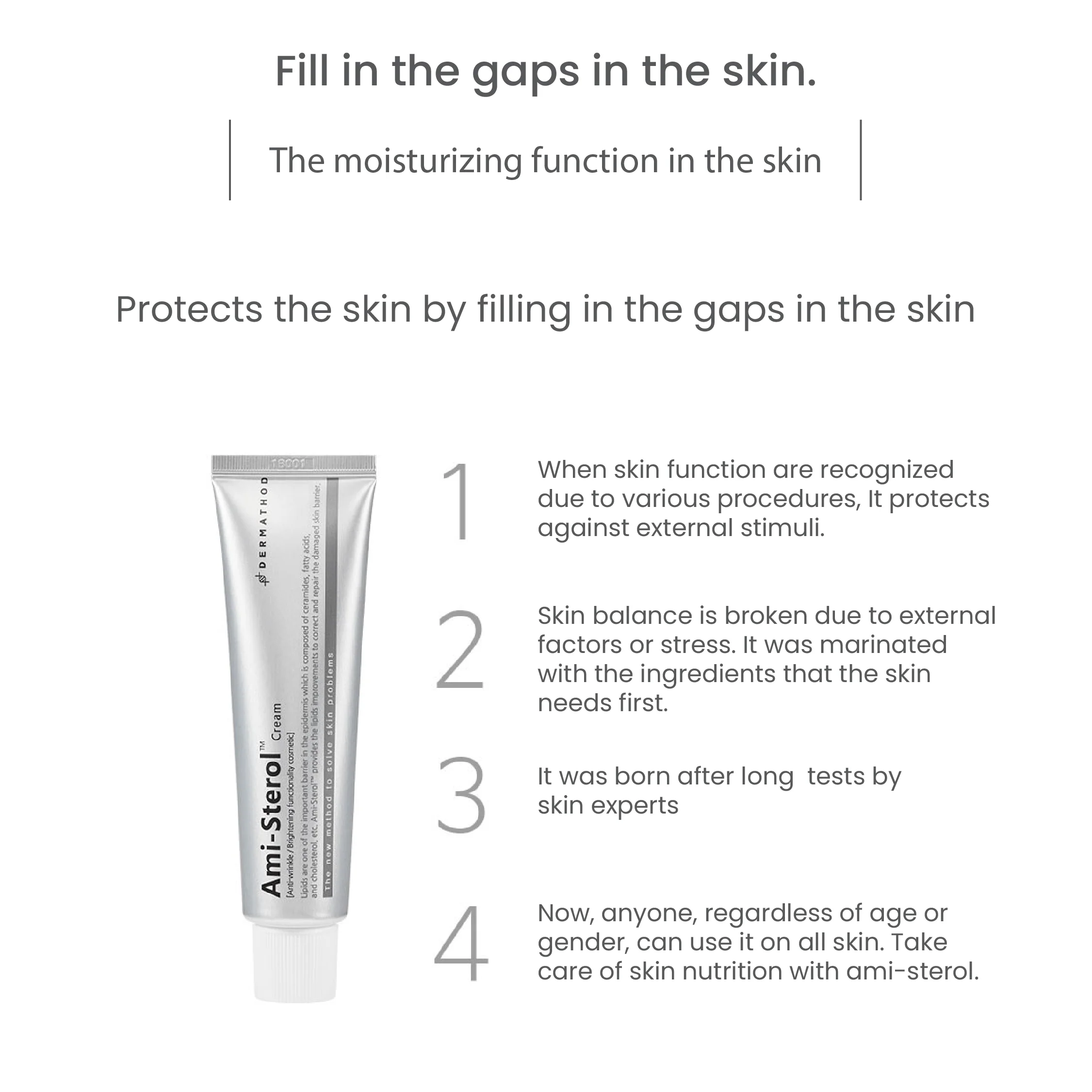 [DERMATHOD] Ami-Sterol Cream 60ml - Image 5