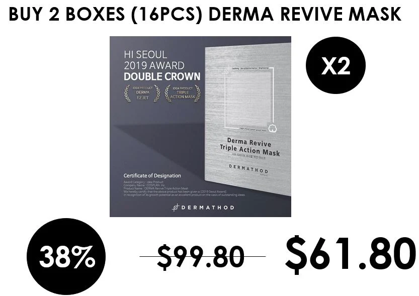 [DERMATHOD] Derma Revive Triple Action Mask (1 Box= 8 Mask) - Image 11