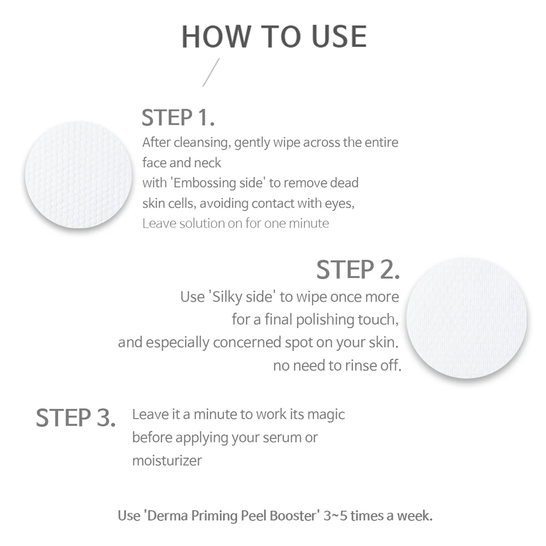 [DERMATHOD] Priming Peel Booster Pad (1 Box = 3ml X 30 Pads) - Image 14