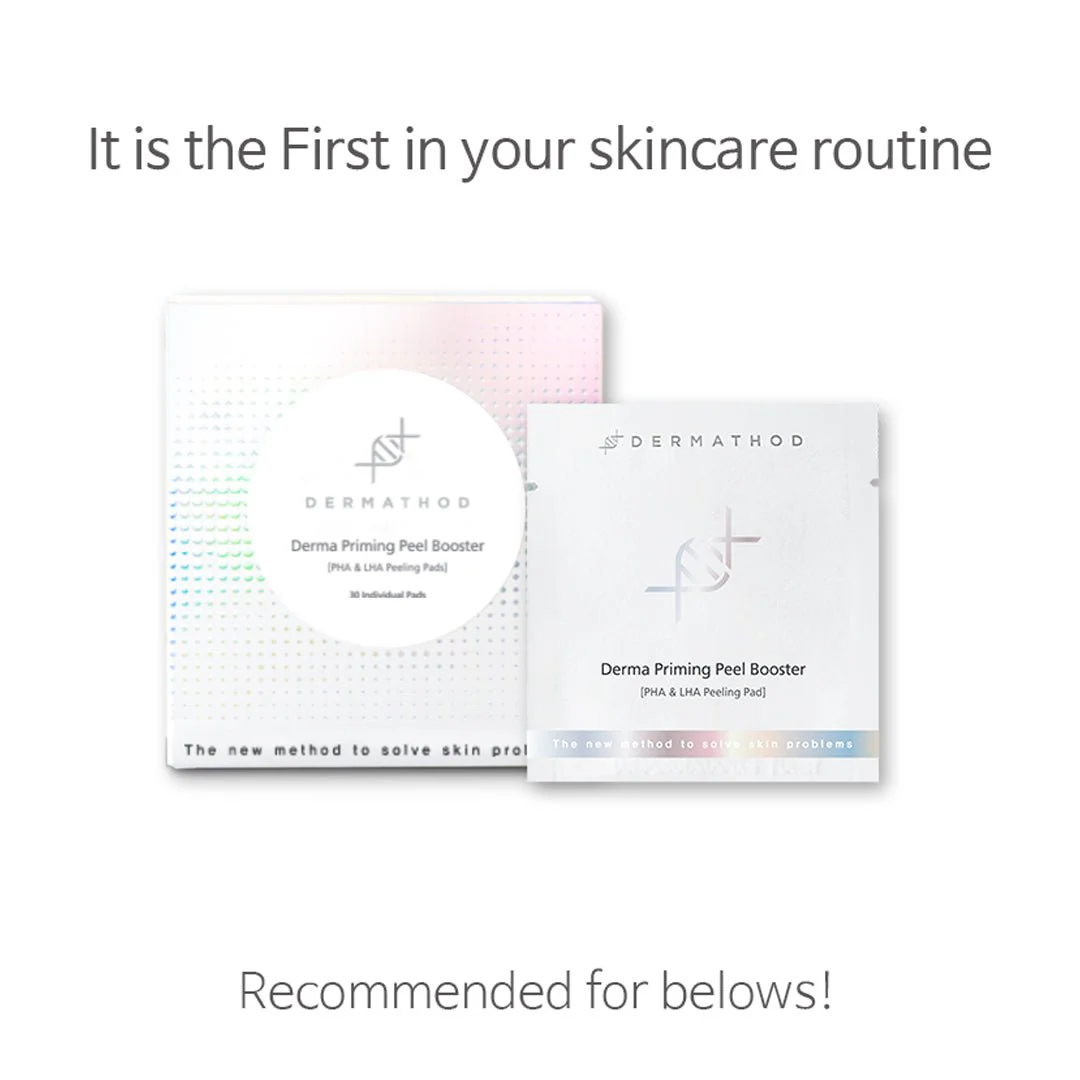 [DERMATHOD] Priming Peel Booster Pad (1 Box = 3ml X 30 Pads) - Image 3