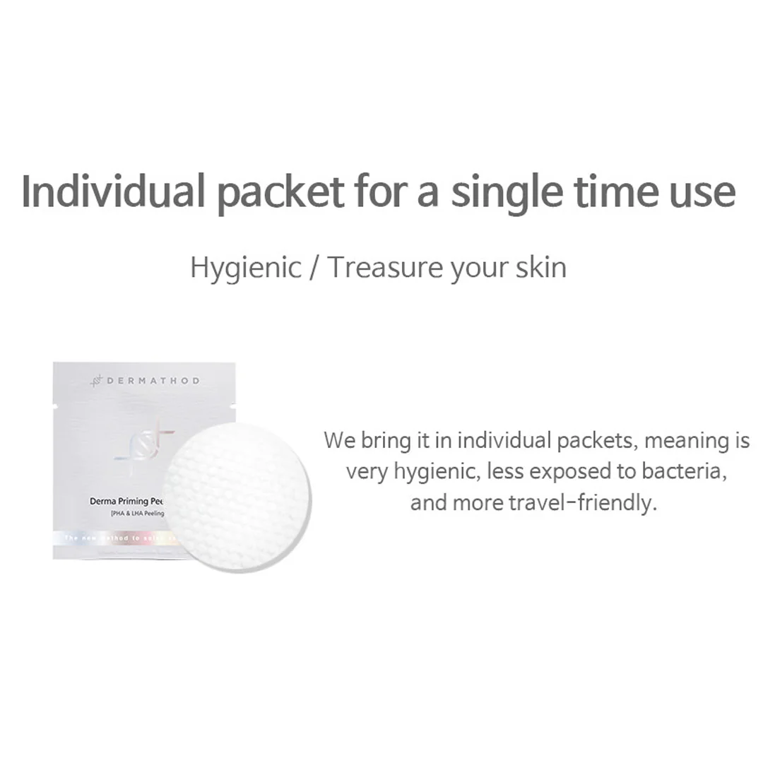 [DERMATHOD] Priming Peel Booster Pad (1 Box = 3ml X 30 Pads) - Image 9
