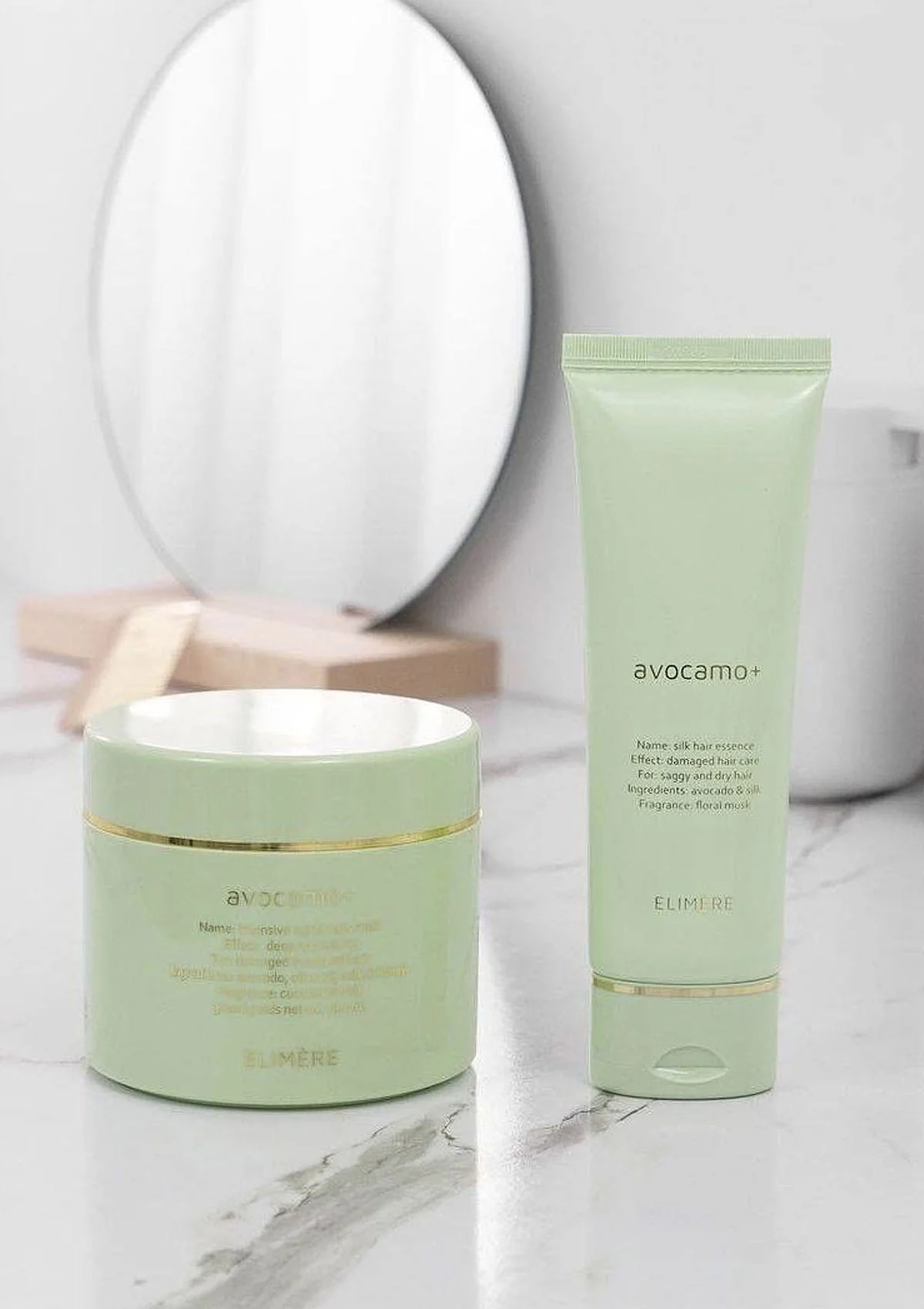 [ELIMERE] Avocamo+ Intensive Hair Repair Mask + Hair Essence 120ml - Image 3