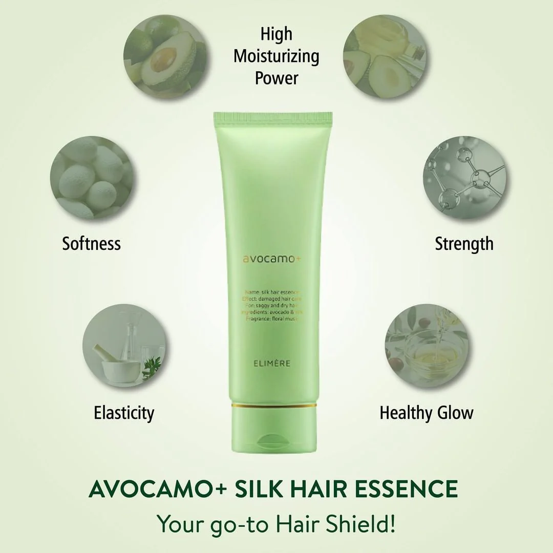 [ELIMERE] Avocamo+ Intensive Hair Repair Mask + Hair Essence 120ml - Image 6
