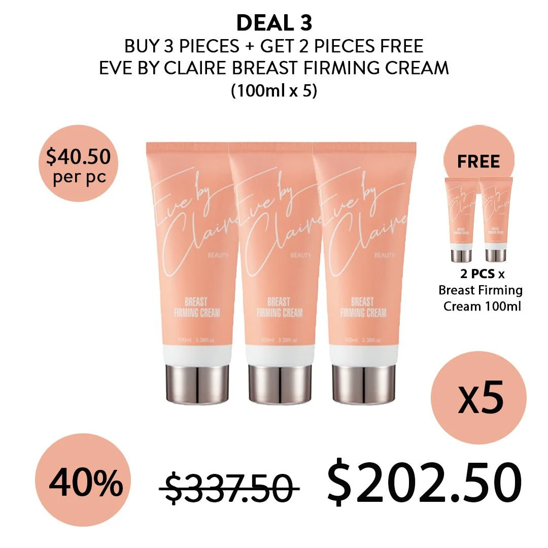 [EVE BY CLAIRE] Breast Firming Cream 100ml - Image 5