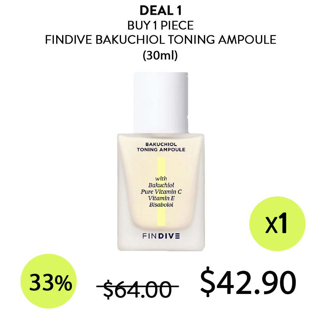 [FINDIVE] Bakuchiol Toning Ampoule 30ml - Image 20