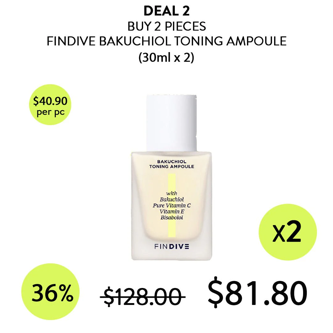 [FINDIVE] Bakuchiol Toning Ampoule 30ml - Image 21