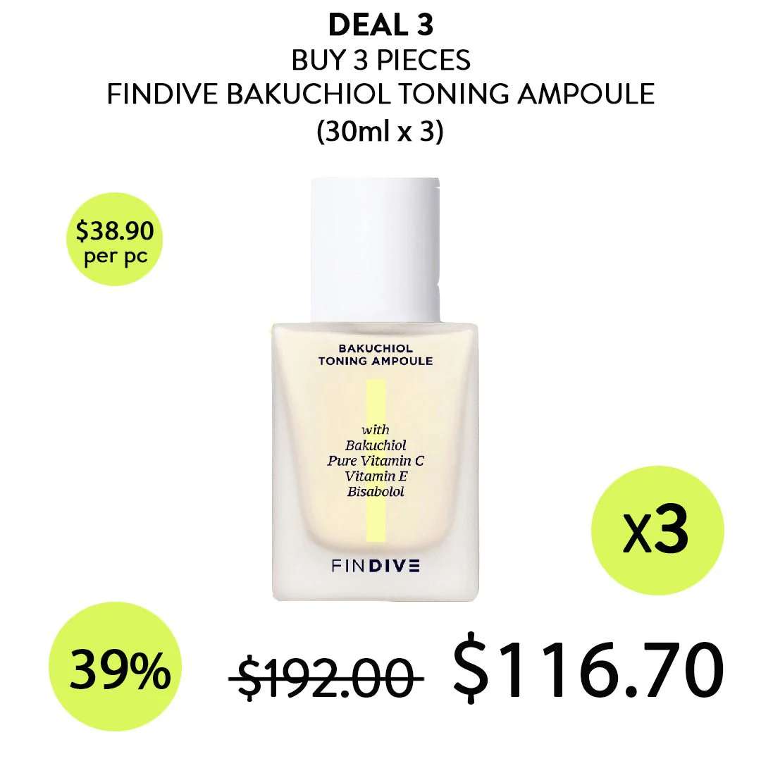 [FINDIVE] Bakuchiol Toning Ampoule 30ml - Image 22