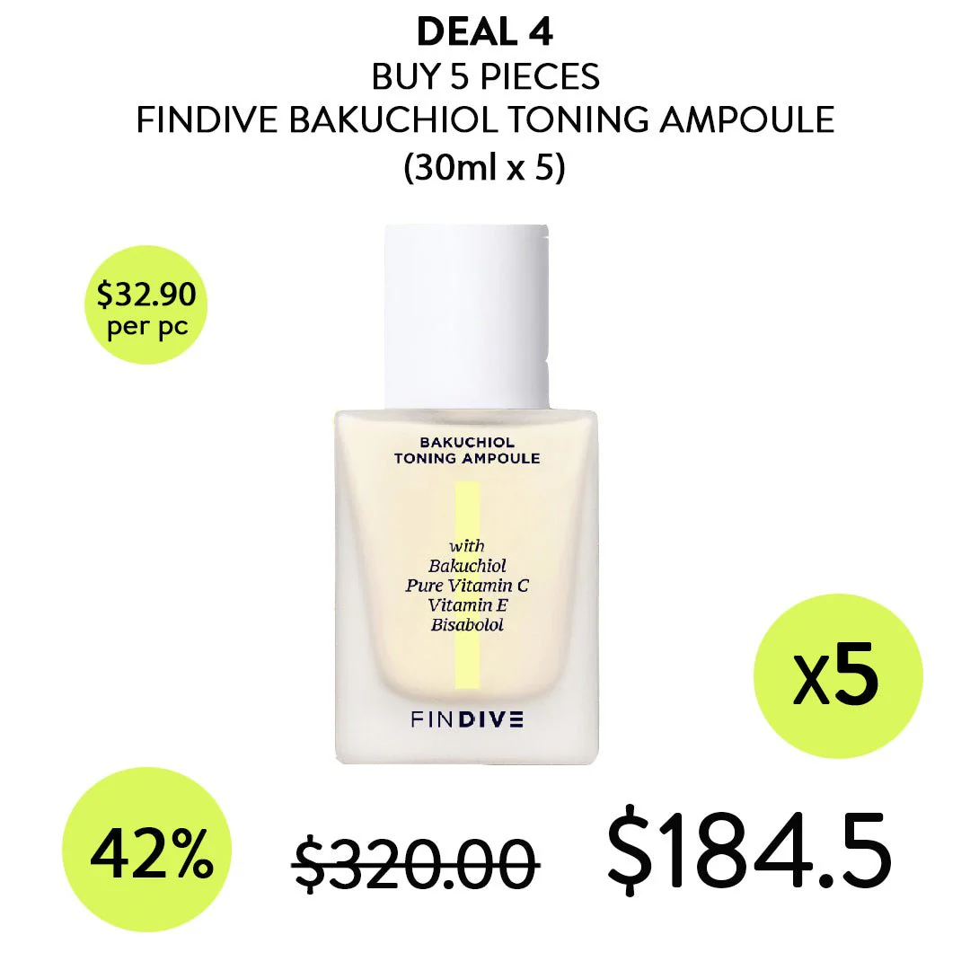 [FINDIVE] Bakuchiol Toning Ampoule 30ml - Image 23