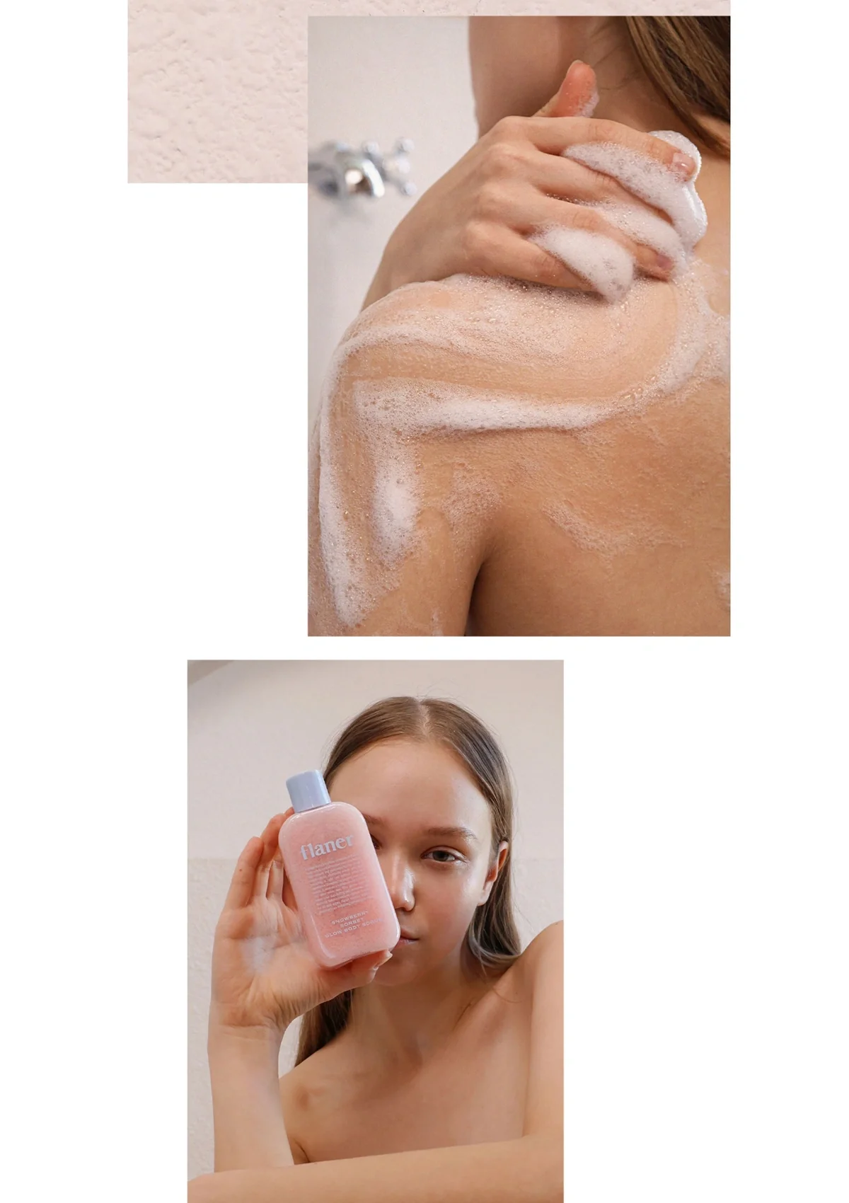 [FLANER] Snowberry Sorbet Glow Body Scrub 200g - Image 14