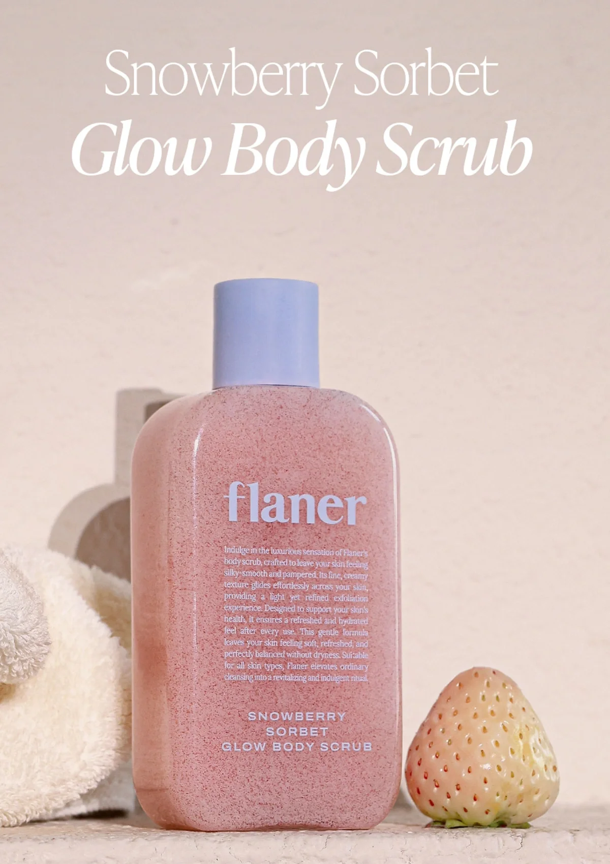 [FLANER] Snowberry Sorbet Glow Body Scrub 200g - Image 17