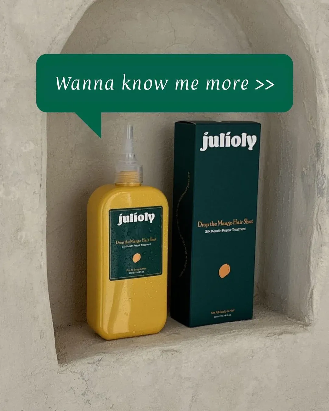 [JULIOLY] Silk Keratin Repair Treatment for Scalp and Hair 300ml - Image 13