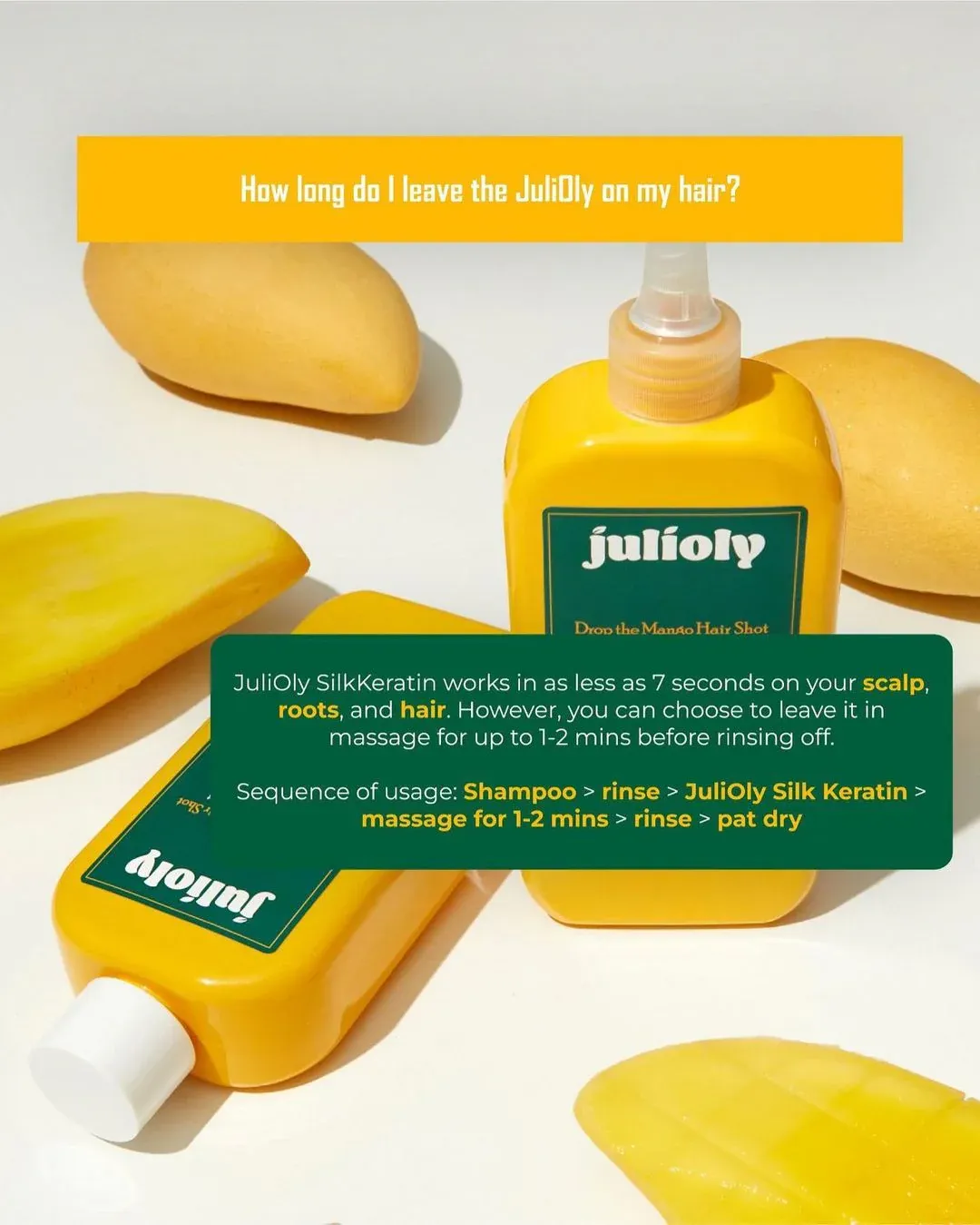 [JULIOLY] Silk Keratin Repair Treatment for Scalp and Hair 300ml - Image 16