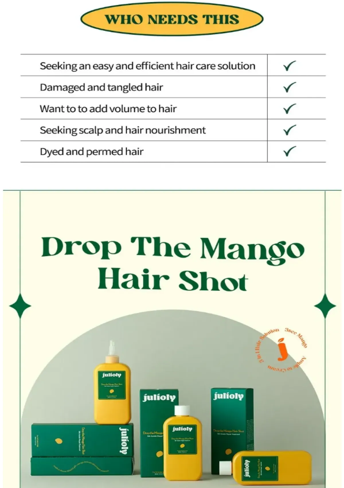 [JULIOLY] Silk Keratin Repair Treatment for Scalp and Hair 300ml - Image 3