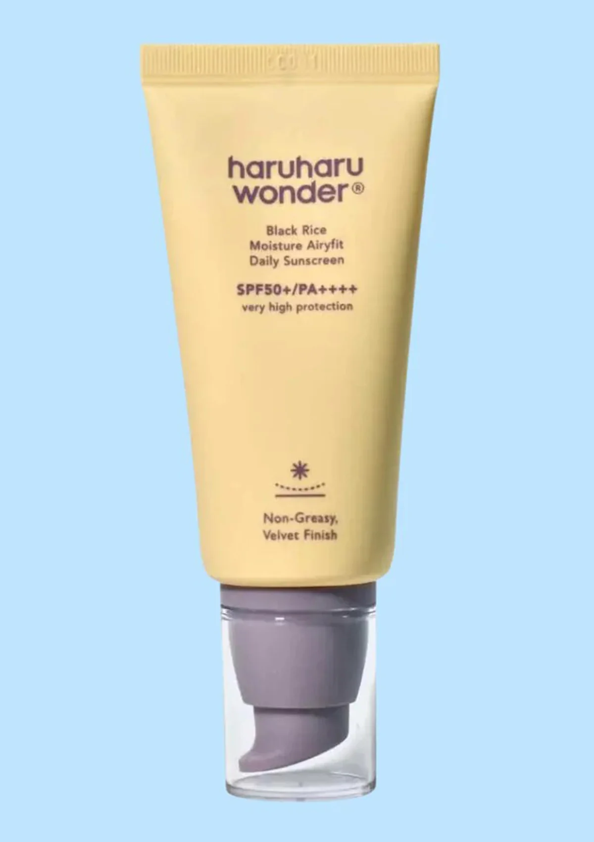 [HARUHARU WONDER] Black Rice Moisture Airyfit Sunscreen SPF50+/PA++++ 50ml - Image 4