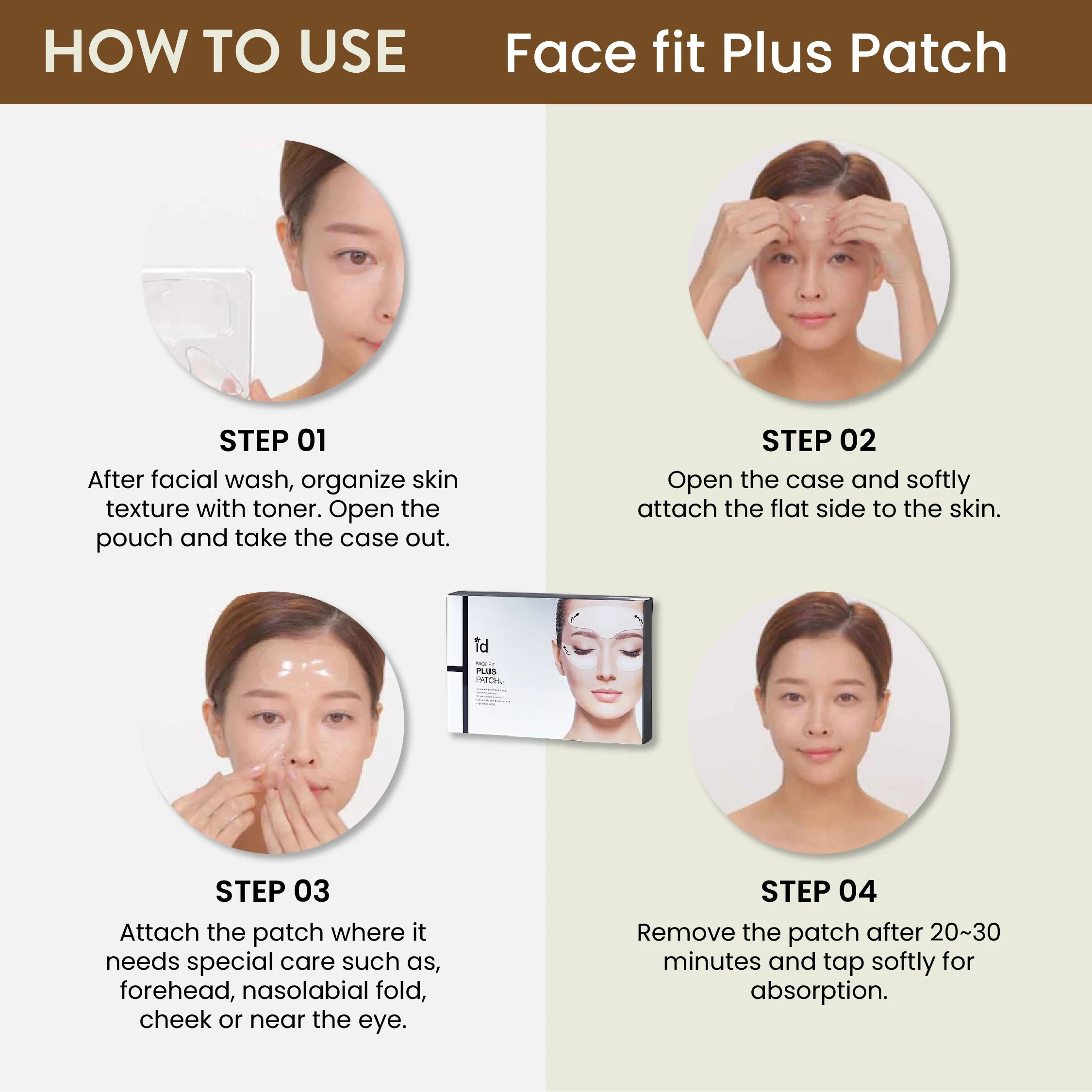 [ID.AZ] Face Fit Plus Minus Kit (4 pairs) - Image 6