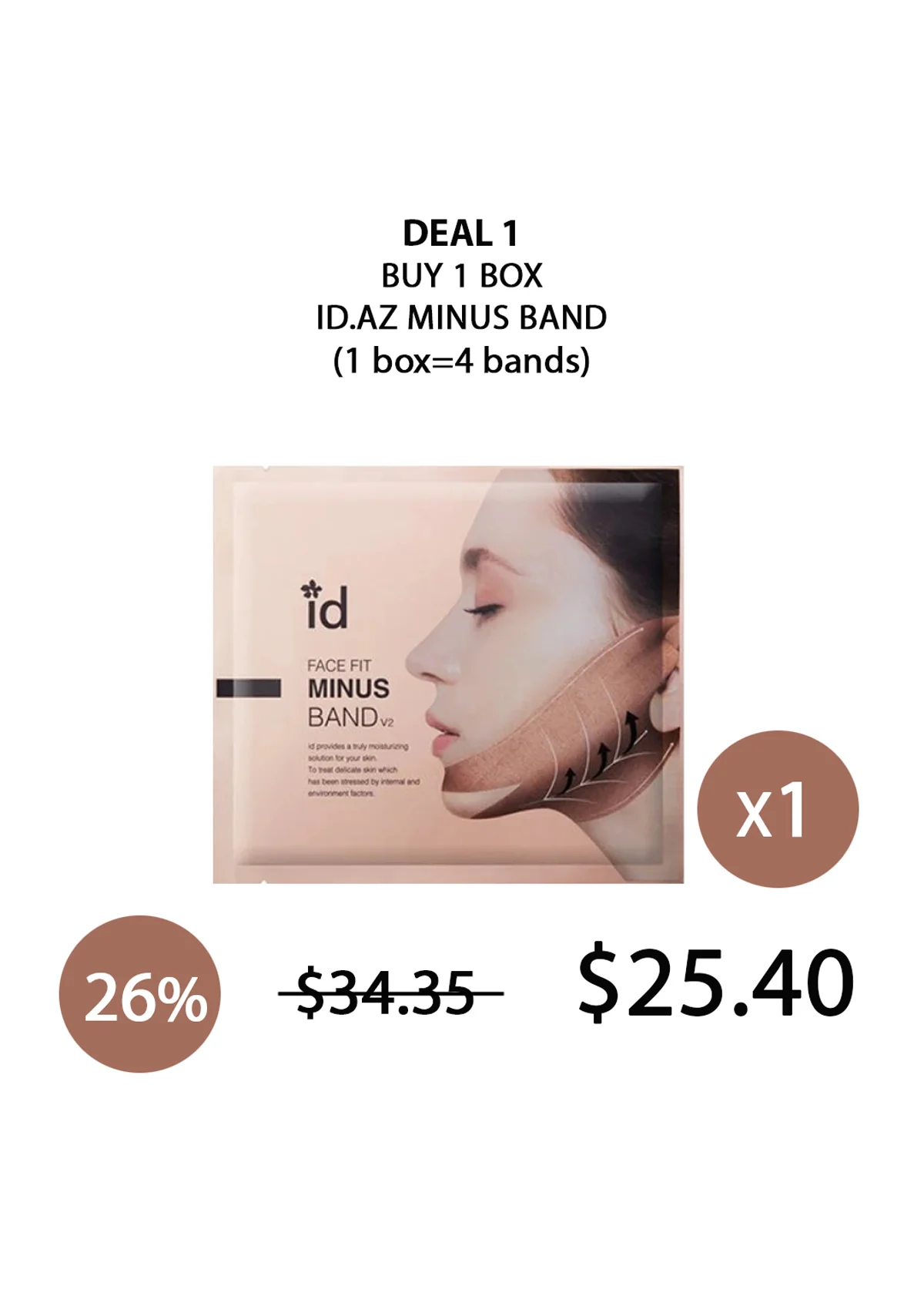 [ID.AZ] Minus Band (1 Box = 11g X 4 Bands) - Image 8