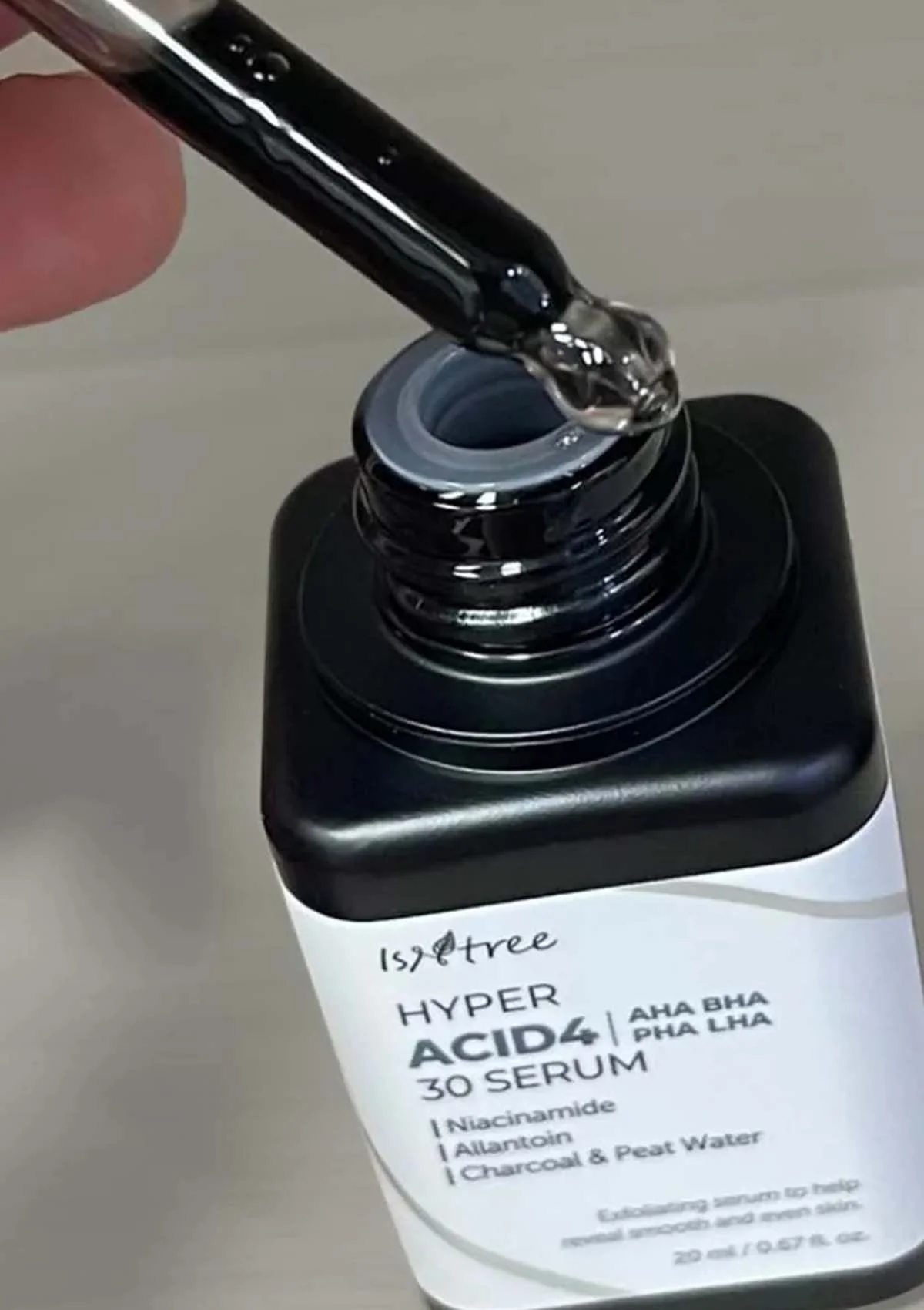 [ISNTREE] Hyper Acid4 AHA BHA PHA LHA 30 Serum 20ml - Image 3