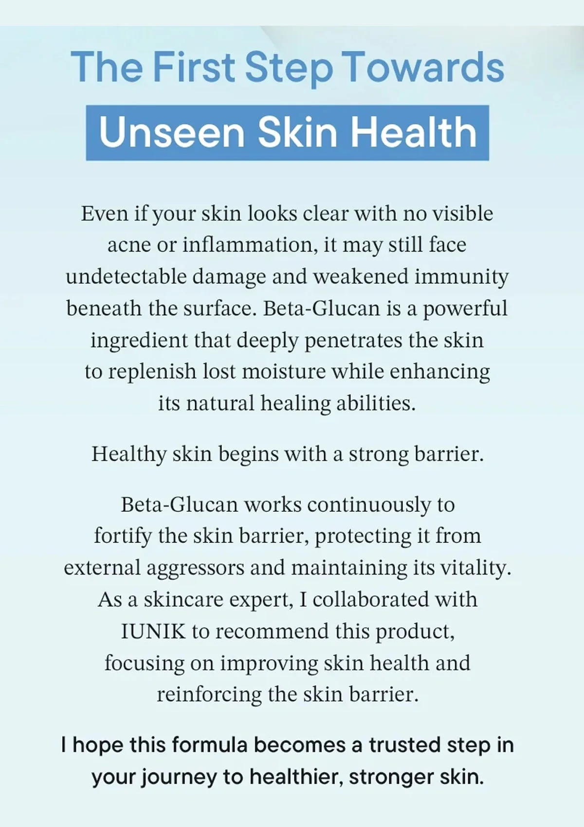 [iUNIK] Beta-Glucan Power Moisture Serum 50ml - Image 7