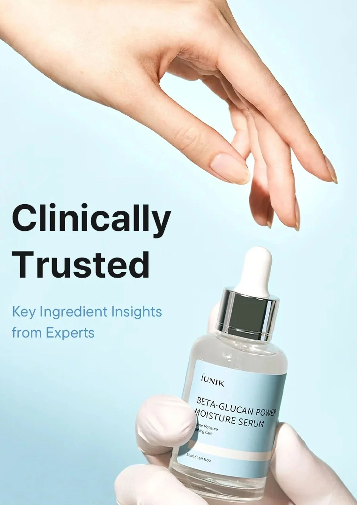 [iUNIK] Beta-Glucan Power Moisture Serum 50ml - Image 8