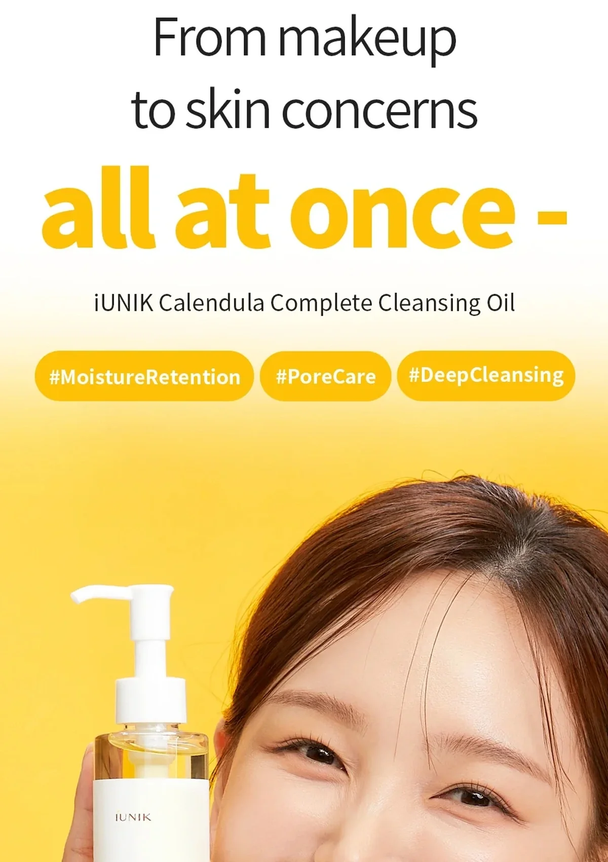 [iUNIK] Calendula Complete Cleansing Oil 200ml - Image 3
