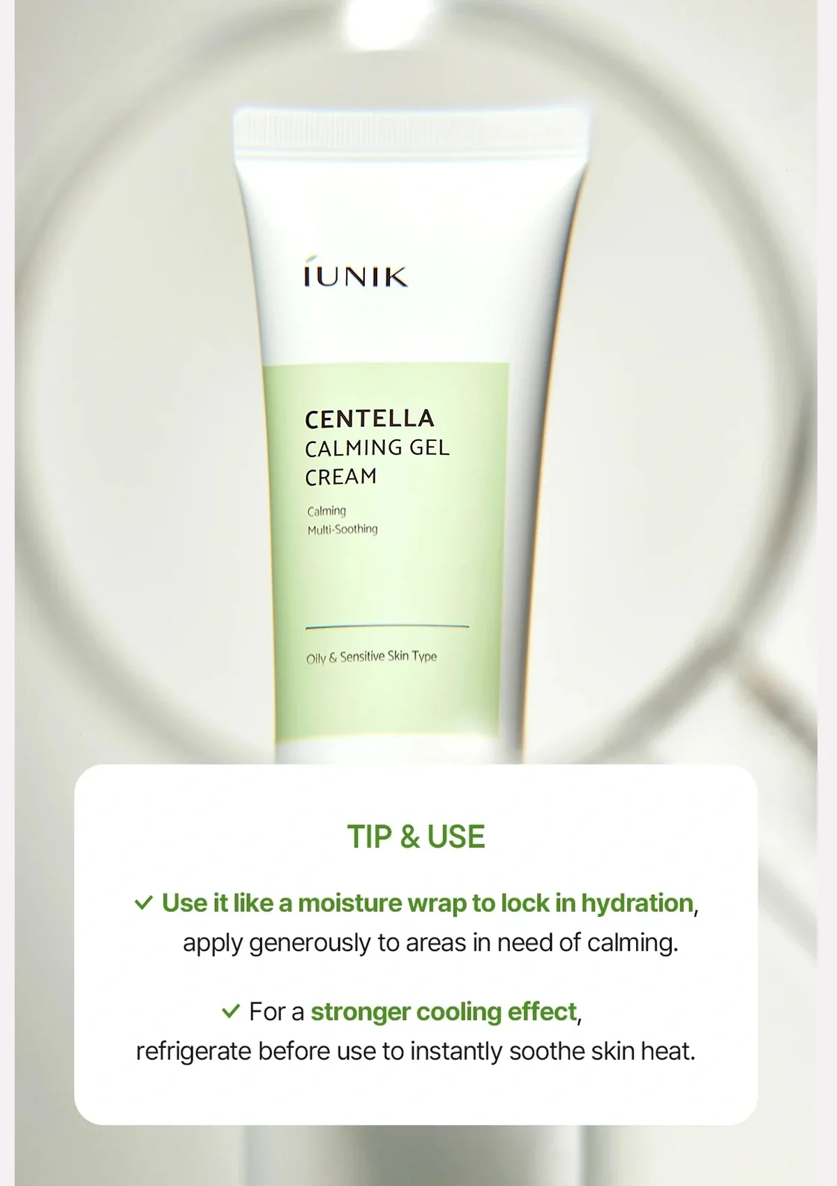 [iUNIK] Centella Calming Gel Cream 60ml - Image 11