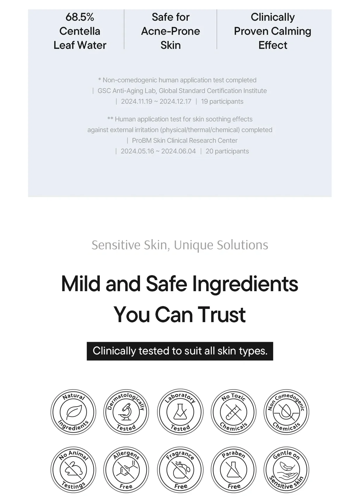 [iUNIK] Centella Calming Gel Cream 60ml - Image 4