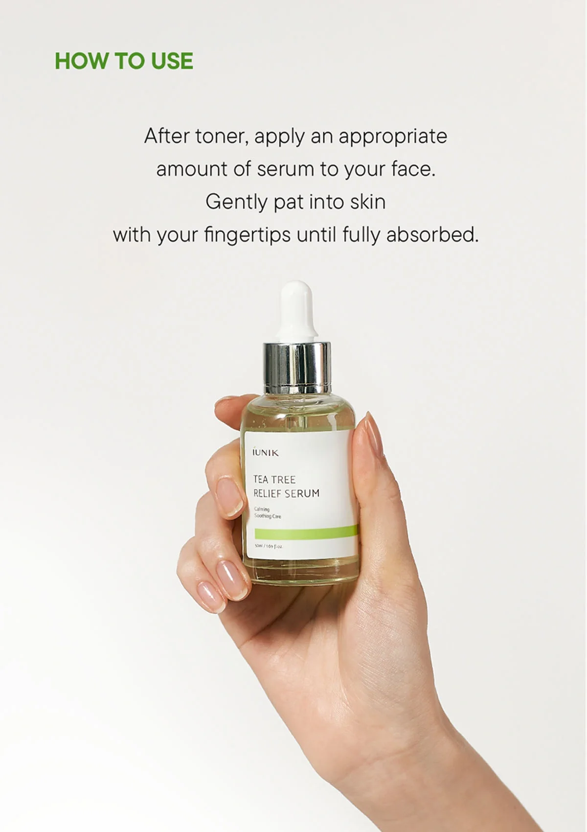 [iUNIK] Tea Tree Relief Serum 50ml - Image 12